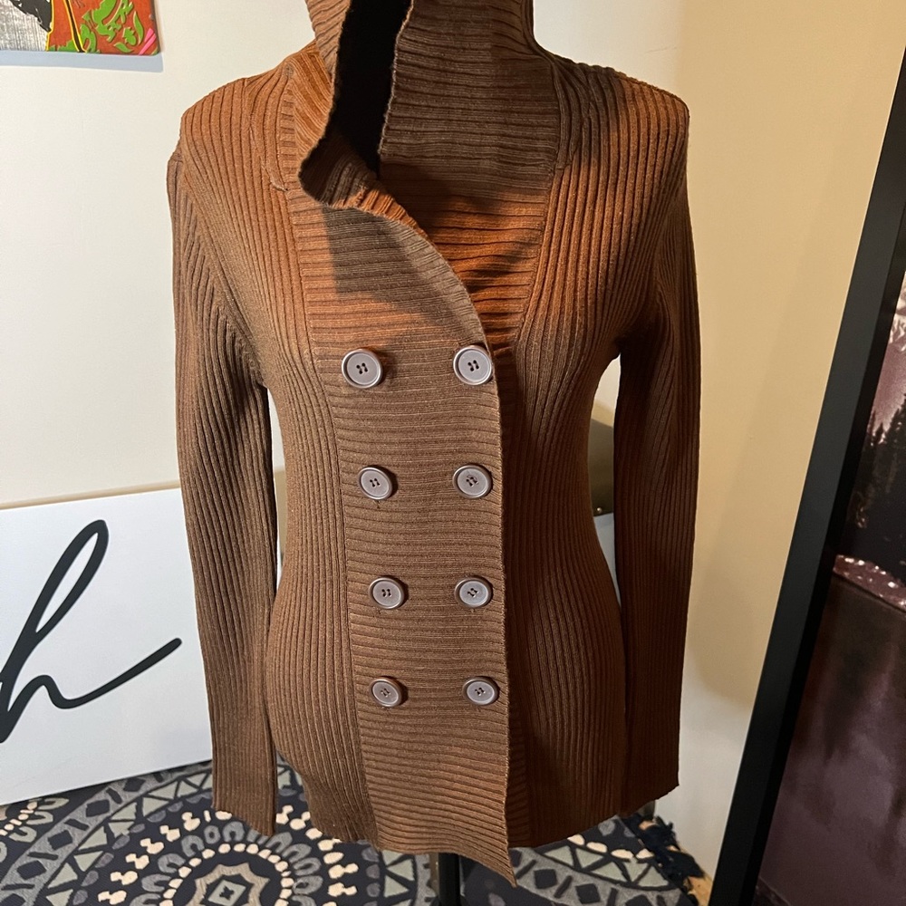 Liu Double Breasted Sweater